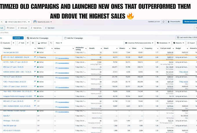 entirely manage facebook and instagram ads for ecommerce or leads